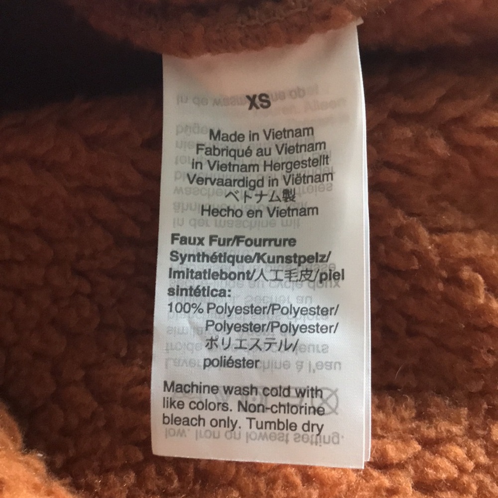 J.Crew snap-front pullover in plush Polartec Sherpa fleece size XS - Picture 8 of 9